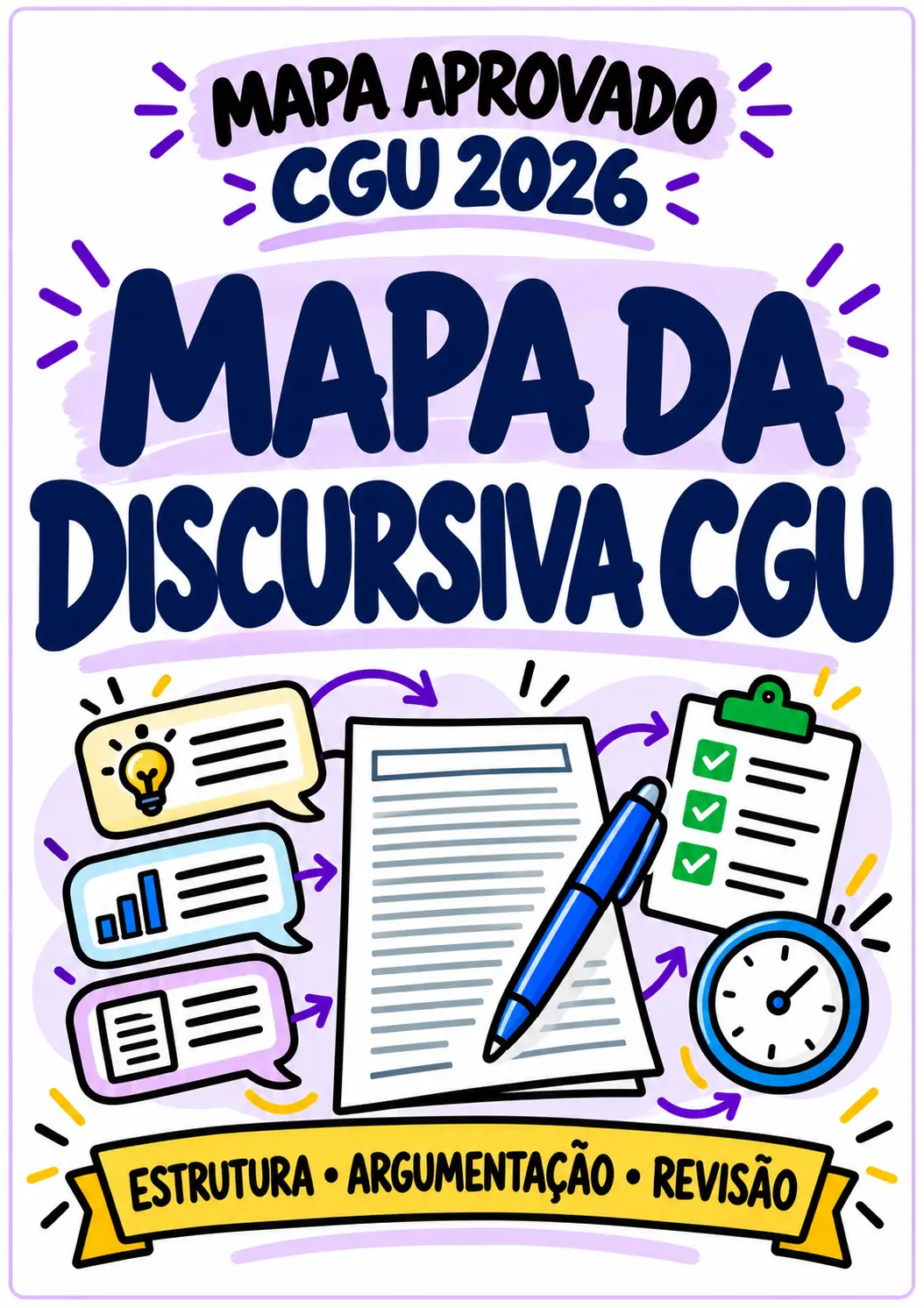 Capa do Mapa da Discursiva CGU 2026